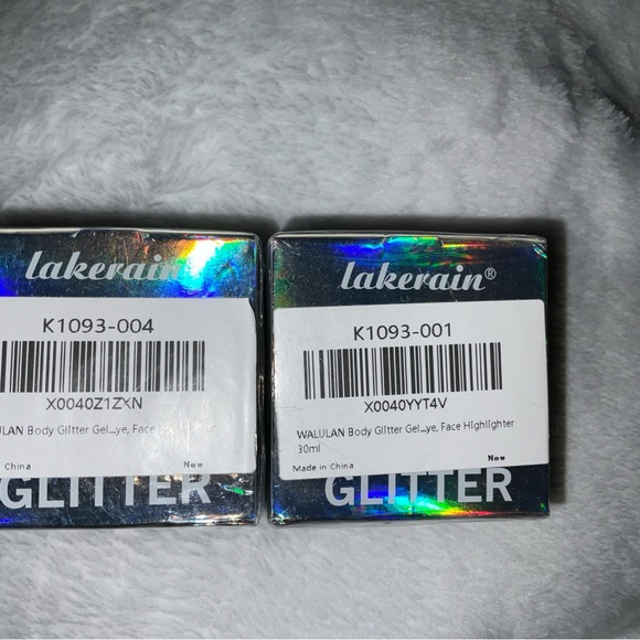 LAKERAIN GLITTER ZONE MULTI USE BODY GLITTER GEL #01 & 04. 2 PK SEALED NEW - Picture 11 of 16